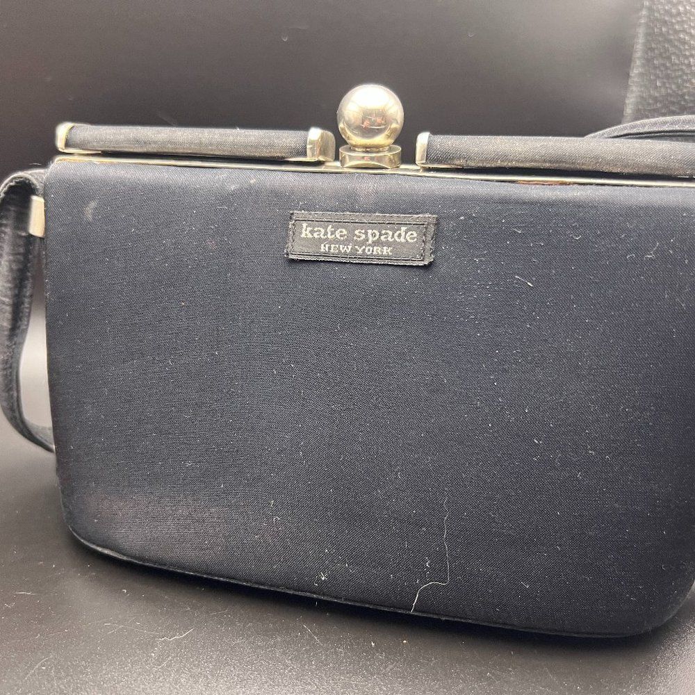 KATE Spade Nylon Structured Bag Vintage 90s - Picture 9 of 10